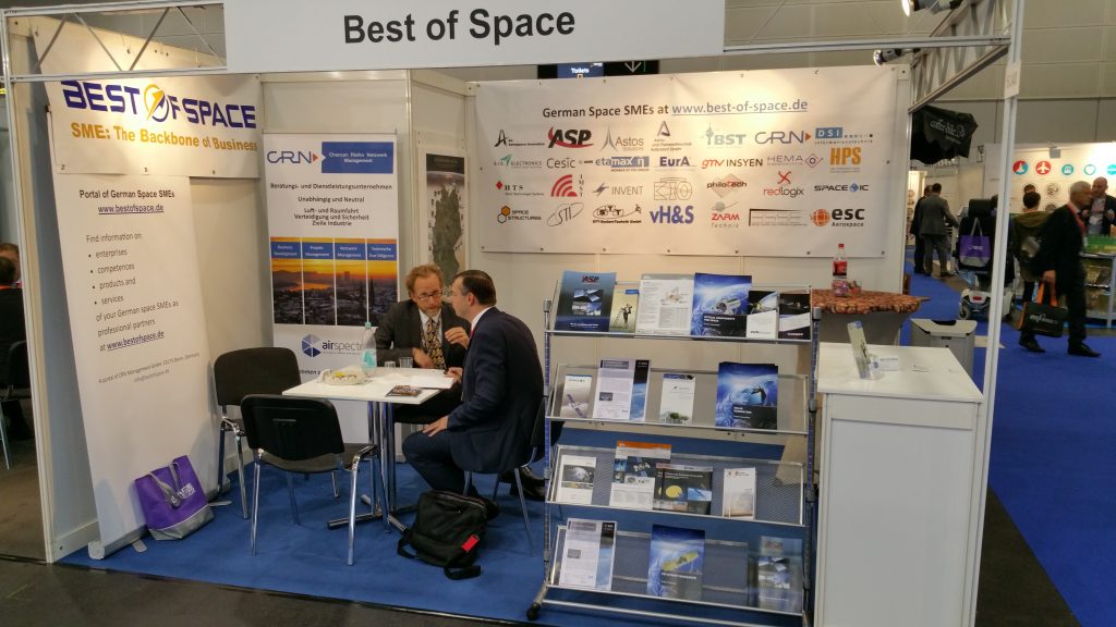 Deutsche Raumfahrt-KMU präsentieren sich unter ihrer Marke Best of Space auf der Messe SpaceTechExpo vom 19. bis 21. November 2019 in Bremen. Sie finden uns ...